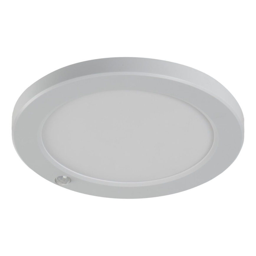 LED Katto/riippuva kattovalaisin liiketunnistimella 2in1 ERGA LED/17W/230V 3000/4000/6500K valkoinen