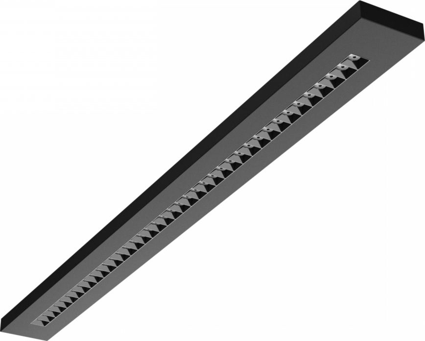LED Katto/riippuvalaisin PLANK LED/20/30/40W/230V 2700/4000/6000K CRI 90 musta