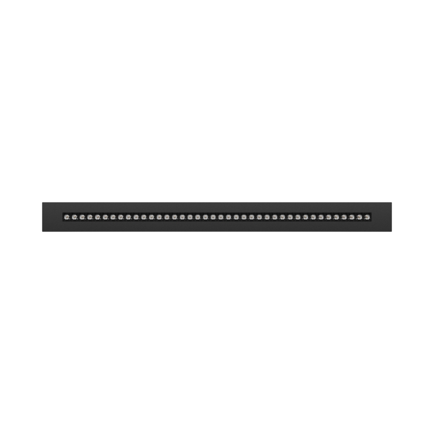 LED Katto/riippuvalaisin PLANK LED/20/30/40W/230V 2700/4000/6000K CRI 90 musta