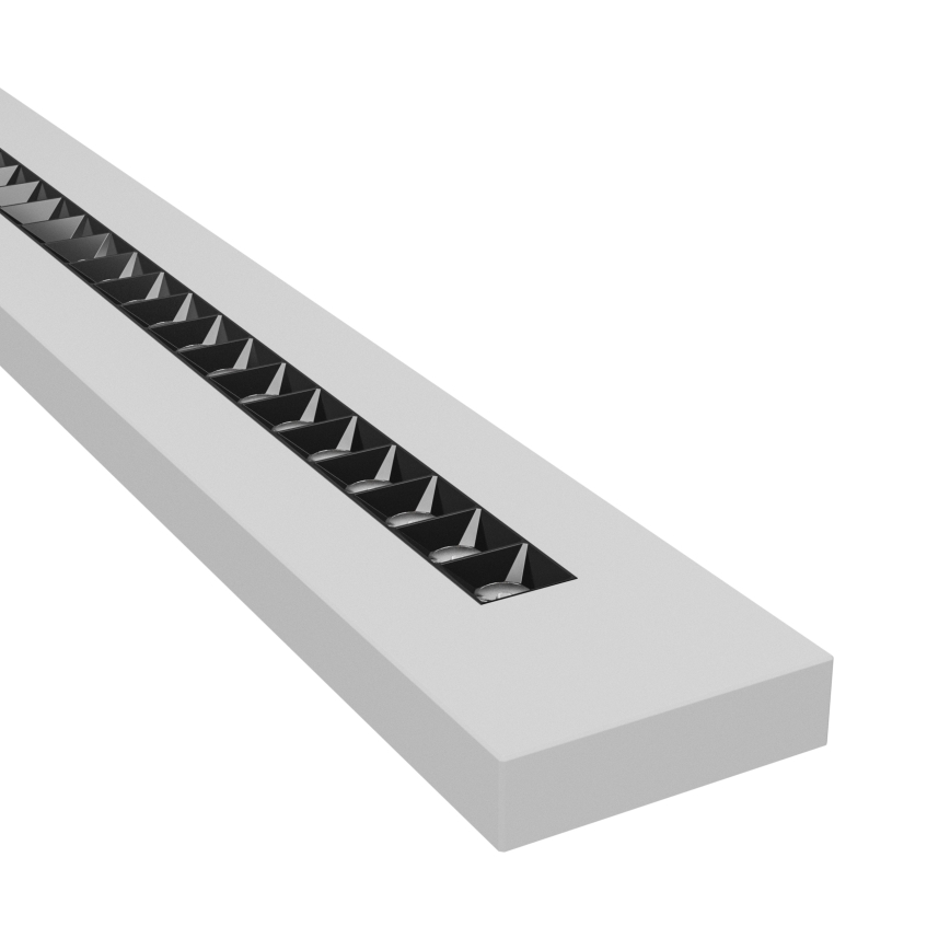 LED Katto/riippuvalaisin PLANK LED/20/30/40W/230V 2700/4000/6000K CRI 90 valkoinen