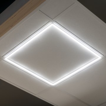 LED-kattokehys AVAR LED/40W/230V 4000K 59x59 cm