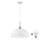 LED-kattokruunu johdossa 1xE27/60W/230V valkoinen