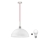 LED-kattokruunu johdossa 1xE27/60W/230V valkoinen