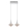LED-kattokruunu johdossa 2xLED/9W/230V valkoinen