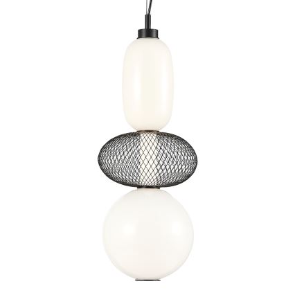 LED-kattokruunu johdossa ARAME LED/23W/230V halkaisija 22 cm musta