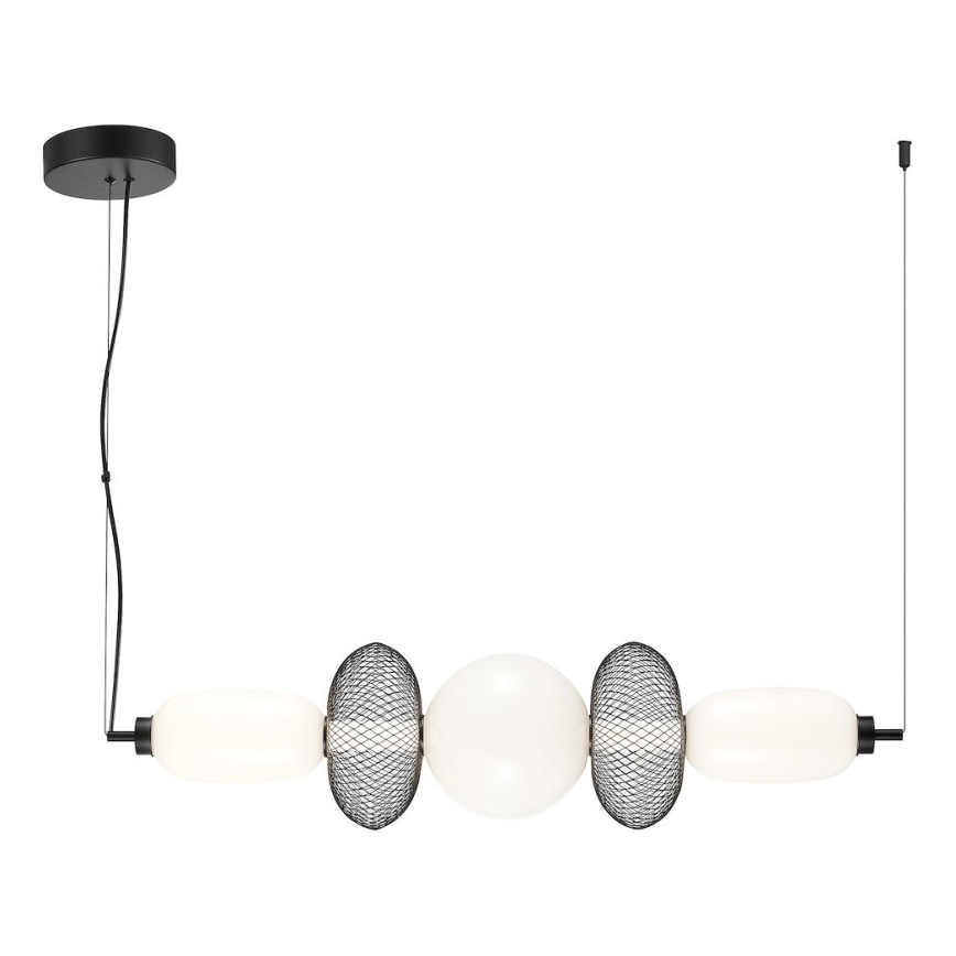 LED-kattokruunu johdossa ARAME LED/32W/230V musta