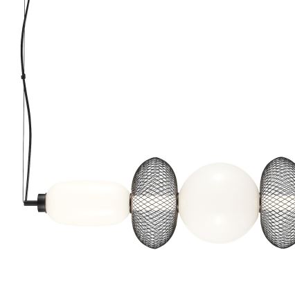 LED-kattokruunu johdossa ARAME LED/32W/230V musta