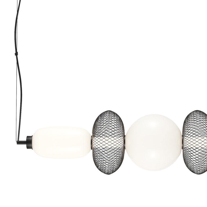 LED-kattokruunu johdossa ARAME LED/32W/230V musta