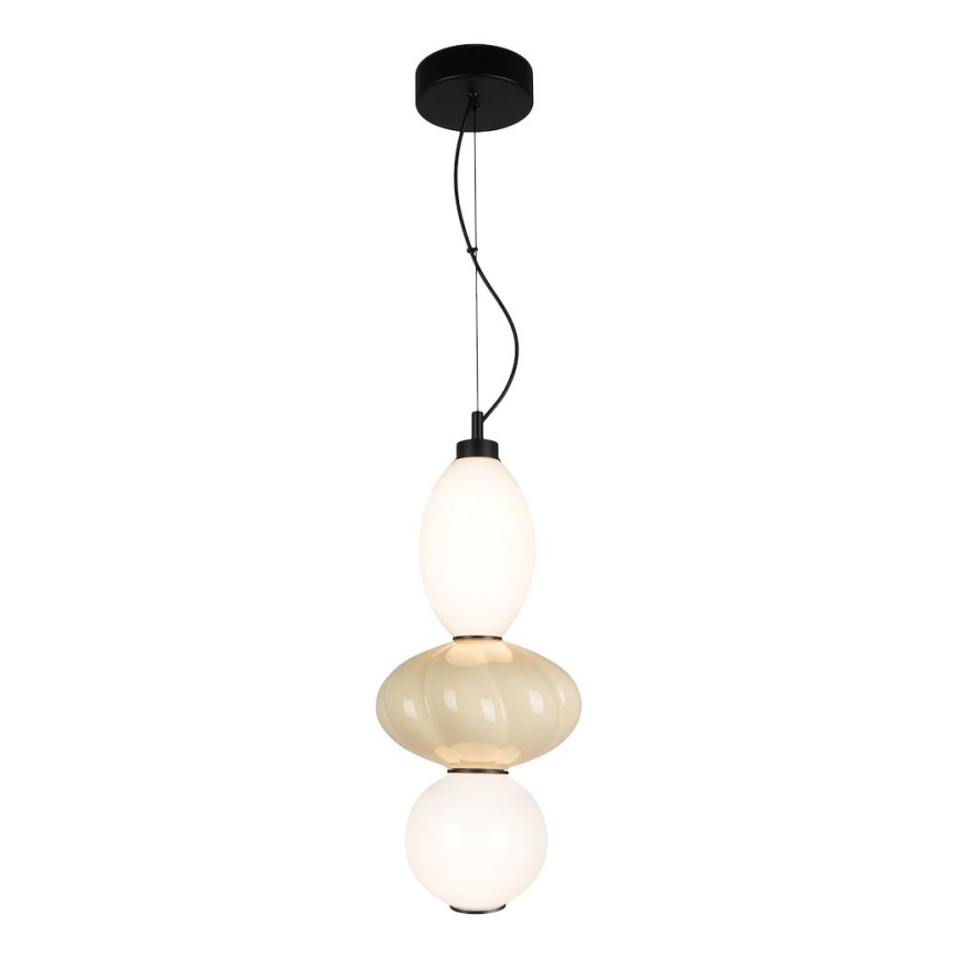 LED-kattokruunu johdossa ASCOLI LED/18W/230V halkaisija 20 cm beige