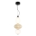 LED-kattokruunu johdossa ASCOLI LED/18W/230V halkaisija 20 cm beige