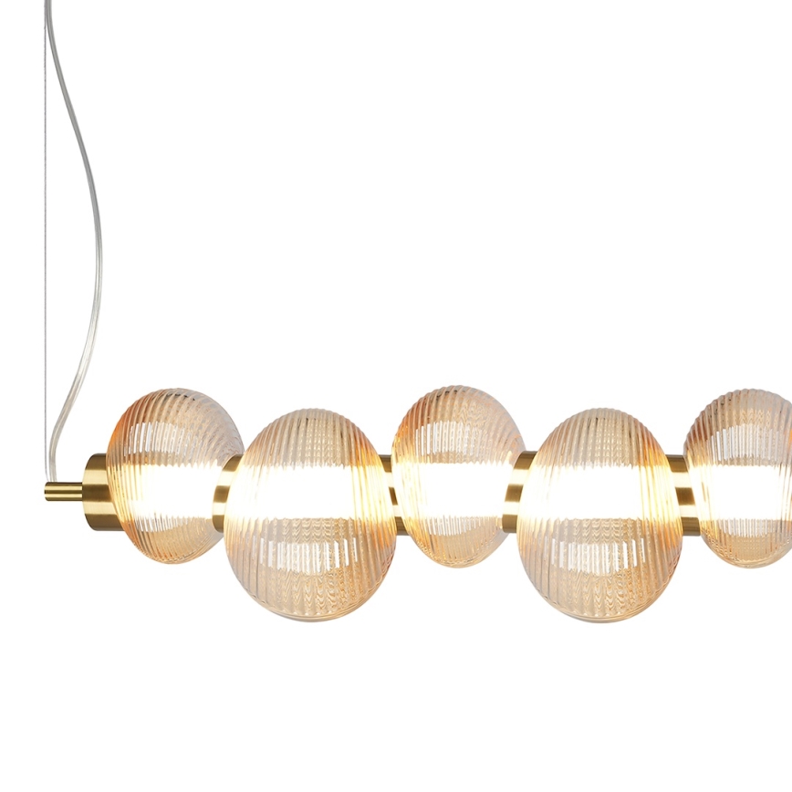 LED-kattokruunu johdossa BOLLA LED/32W/230V kulta/savuinen