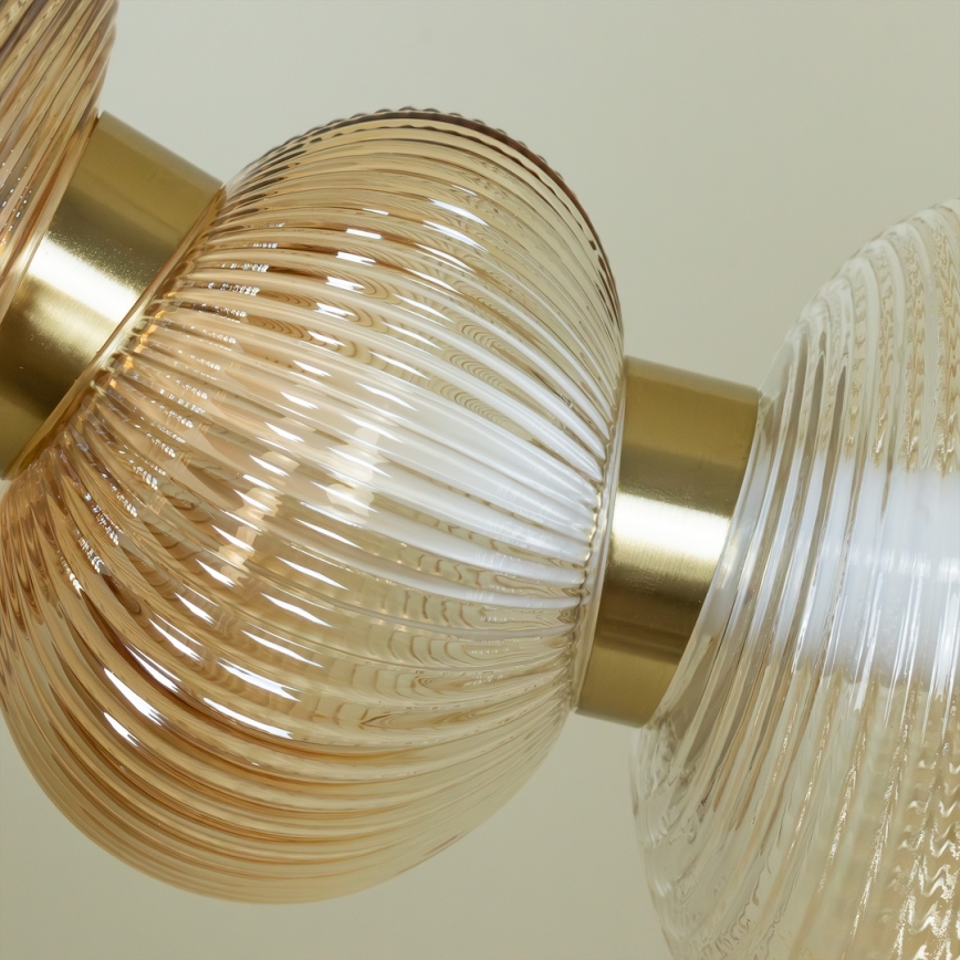 LED-kattokruunu johdossa BOLLA LED/36W/230V kulta/savuinen