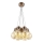 LED-kattokruunu johdossa BULBS LED/30W/230V pronssi