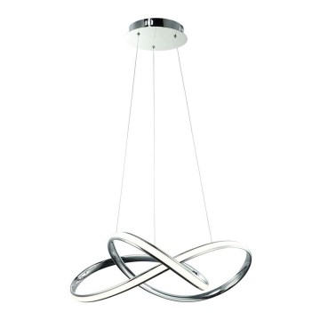 LED-kattokruunu johdossa CAPPIO LED/36W/230V kiiltävä kromi