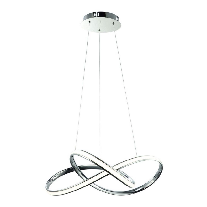 LED-kattokruunu johdossa CAPPIO LED/36W/230V kiiltävä kromi