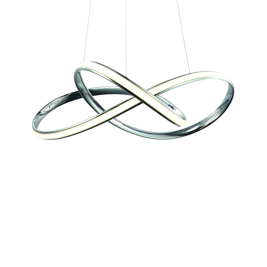 LED-kattokruunu johdossa CAPPIO LED/36W/230V kiiltävä kromi