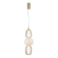 LED-kattokruunu johdossa CARO LED/28W/230V kulta