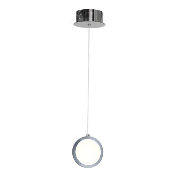 LED-kattokruunu johdossa CIRCOLO LED/7W/230V kiiltävä kromi