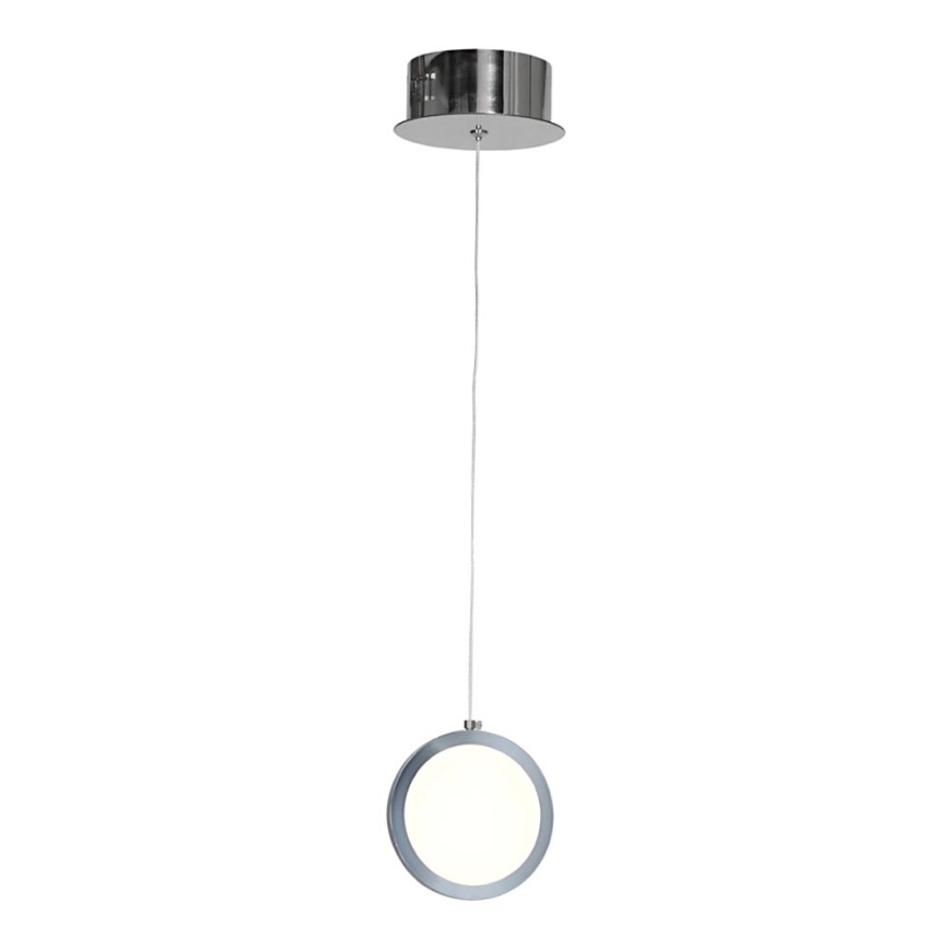 LED-kattokruunu johdossa CIRCOLO LED/7W/230V kiiltävä kromi