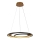 LED-kattokruunu johdossa CRYPTIC LED/45W/230V musta/kultainen