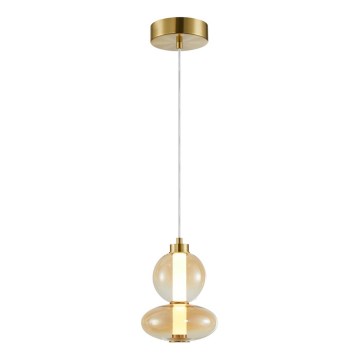 LED-kattokruunu johdossa DAPHNE LED/12W/230V kulta