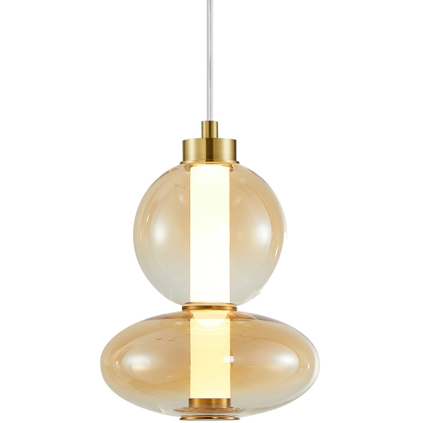 LED-kattokruunu johdossa DAPHNE LED/12W/230V kulta