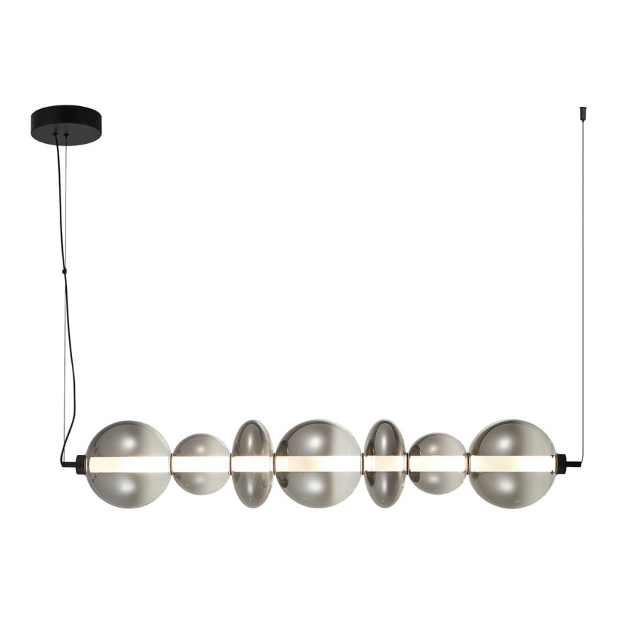 LED-kattokruunu johdossa DAPHNE LED/40W/230V harmaa