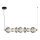 LED-kattokruunu johdossa DAPHNE LED/40W/230V harmaa