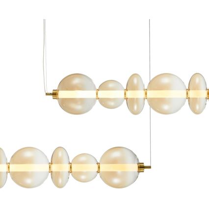 LED-kattokruunu johdossa DAPHNE LED/40W/230V kulta