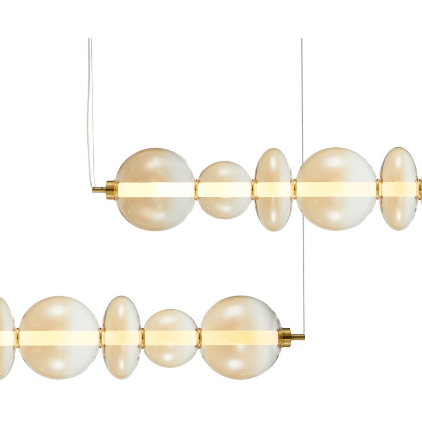 LED-kattokruunu johdossa DAPHNE LED/40W/230V kulta
