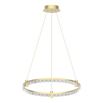LED-kattokruunu johdossa ELEGANCE LED/36W/230V halkaisija 60 cm kulta