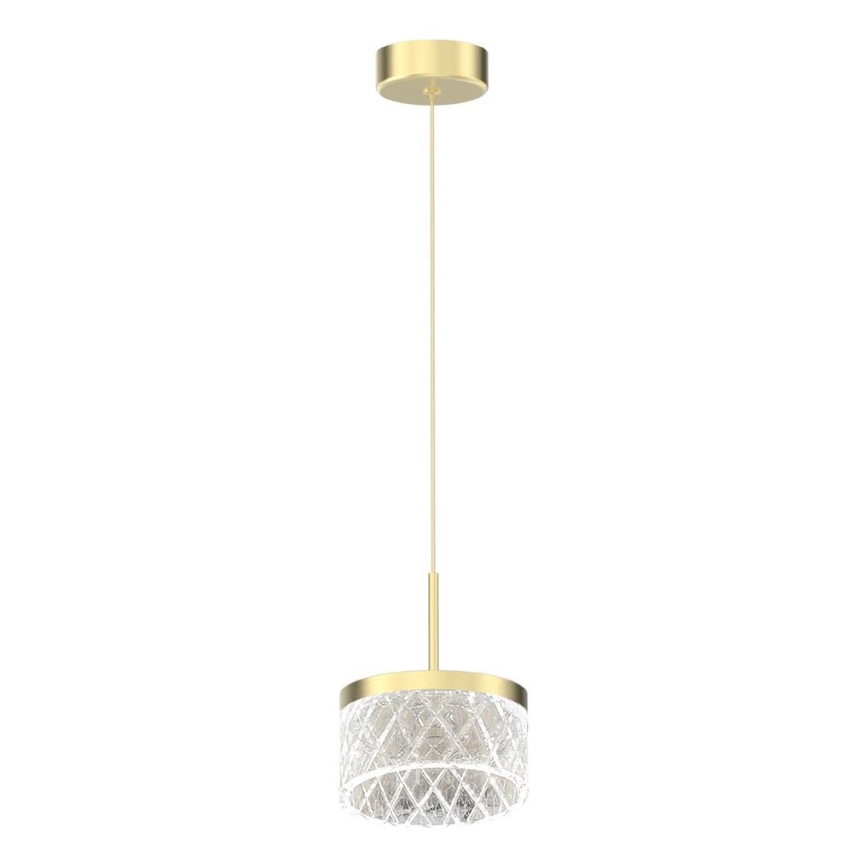 LED-kattokruunu johdossa ELEGANCE LED/9W/230V halkaisija 15 cm kulta