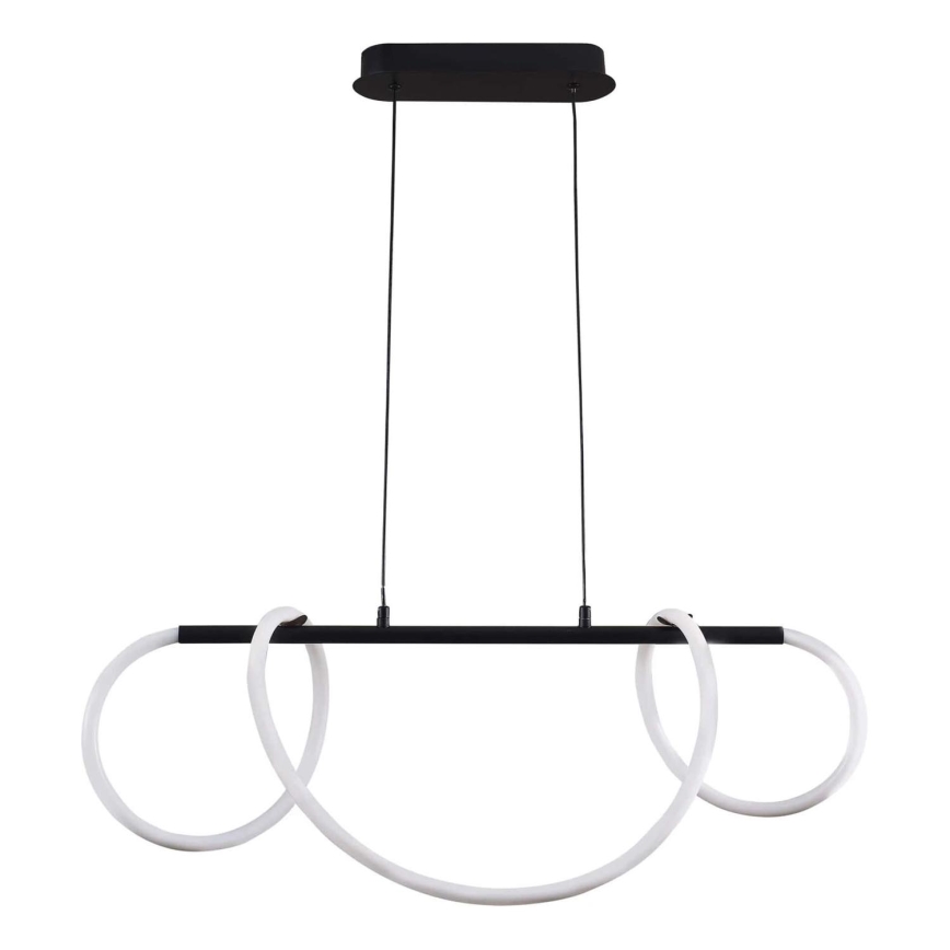LED-kattokruunu johdossa EMMA LED/38W/230V musta