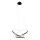 LED-kattokruunu johdossa EMPOLI LED/55W/230V musta