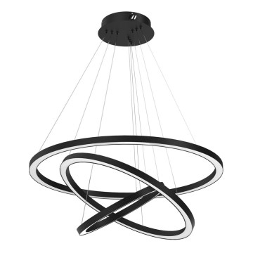 LED-kattokruunu johdossa GALAXIA LED/85W/230V musta