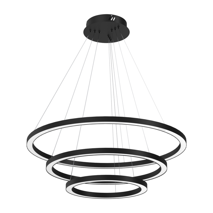 LED-kattokruunu johdossa GALAXIA LED/85W/230V musta