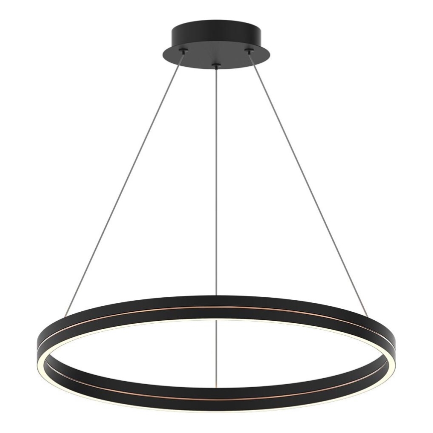 LED-kattokruunu johdossa GRAVITY LED/36W/230V musta