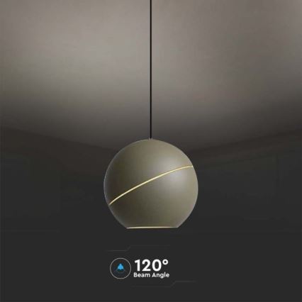 LED-kattokruunu johdossa kosketus LED/8,5W/230V 3000K kulta