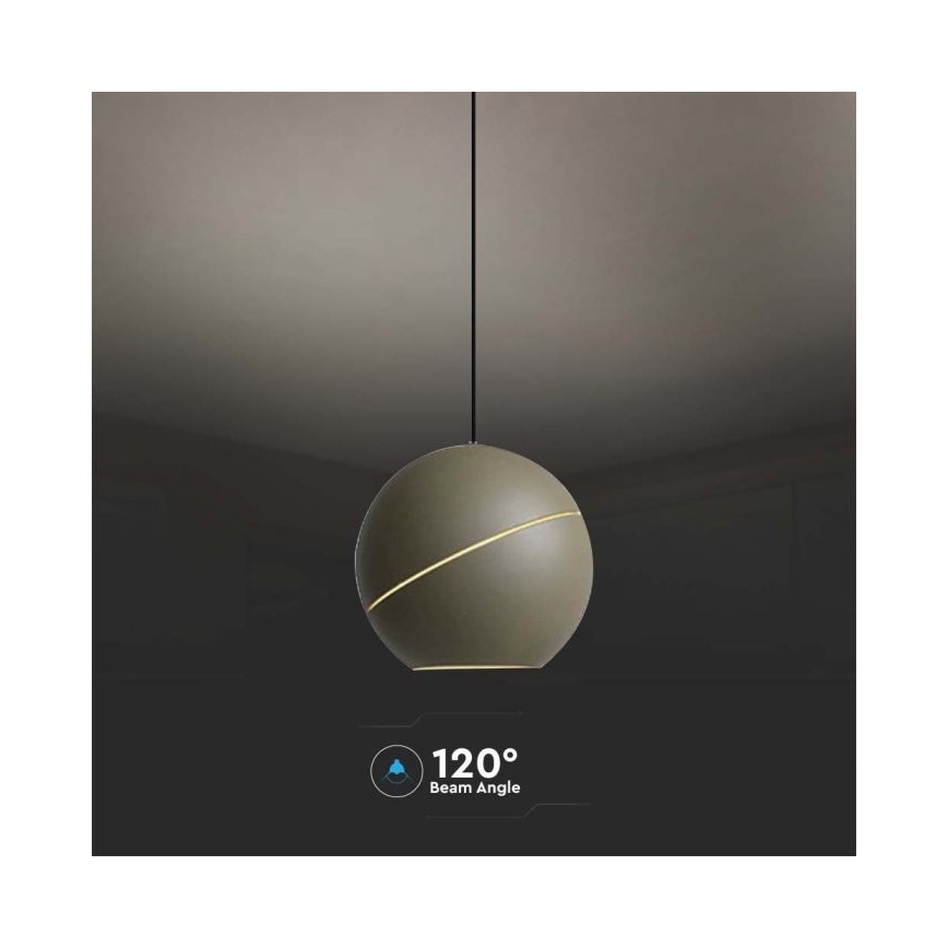 LED-kattokruunu johdossa kosketus LED/8,5W/230V 3000K kulta