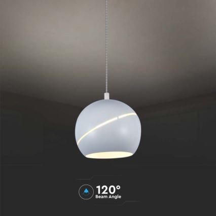 LED-kattokruunu johdossa kosketus LED/8,5W/230V 3000K valkoinen