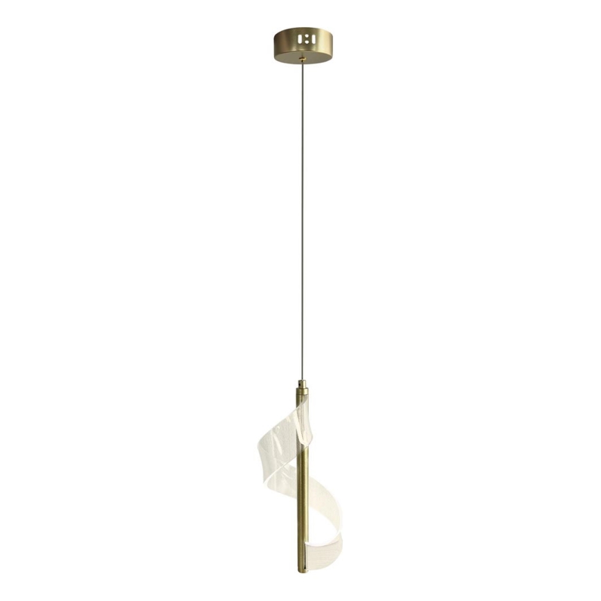 LED-kattokruunu johdossa LARGO LED/10W/230V kulta
