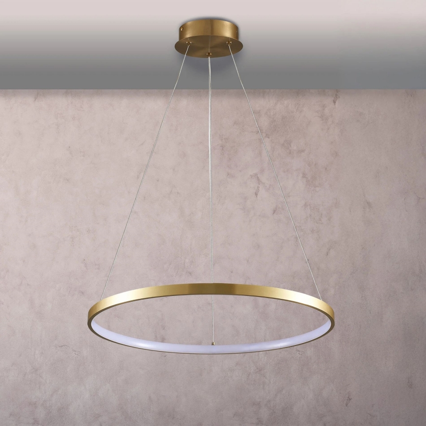 LED-kattokruunu johdossa LEA LED/20W/230V 4000K halkaisija 50 cm kulta
