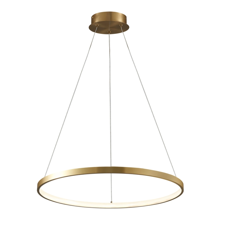 LED-kattokruunu johdossa LEA LED/20W/230V 4000K halkaisija 50 cm kulta