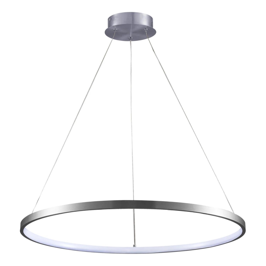 LED-kattokruunu johdossa LEA LED/20W/230V 4000K halkaisija 50 cm mattakromi