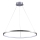 LED-kattokruunu johdossa LEA LED/20W/230V 4000K halkaisija 50 cm mattakromi