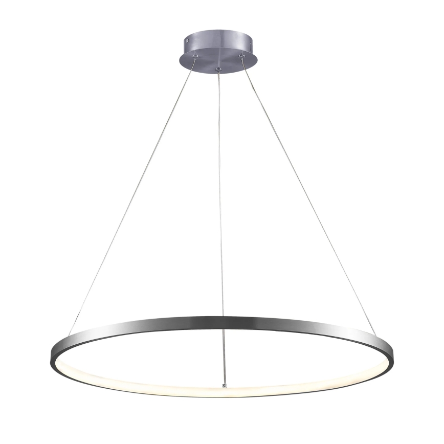LED-kattokruunu johdossa LEA LED/20W/230V 4000K halkaisija 50 cm mattakromi