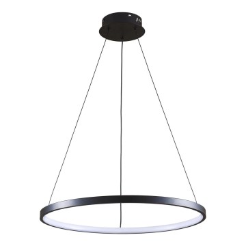 LED-kattokruunu johdossa LEA LED/20W/230V 4000K halkaisija 50 cm musta