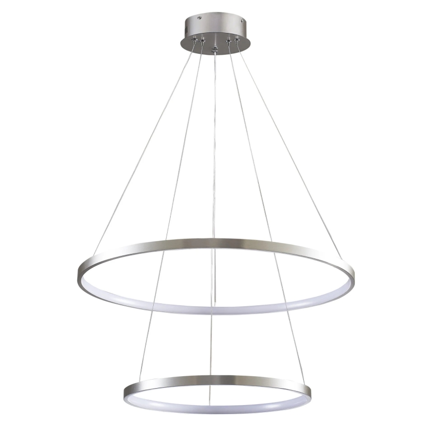 LED-kattokruunu johdossa LEA LED/35W/230V 4000K halkaisija 60 cm mattakromi