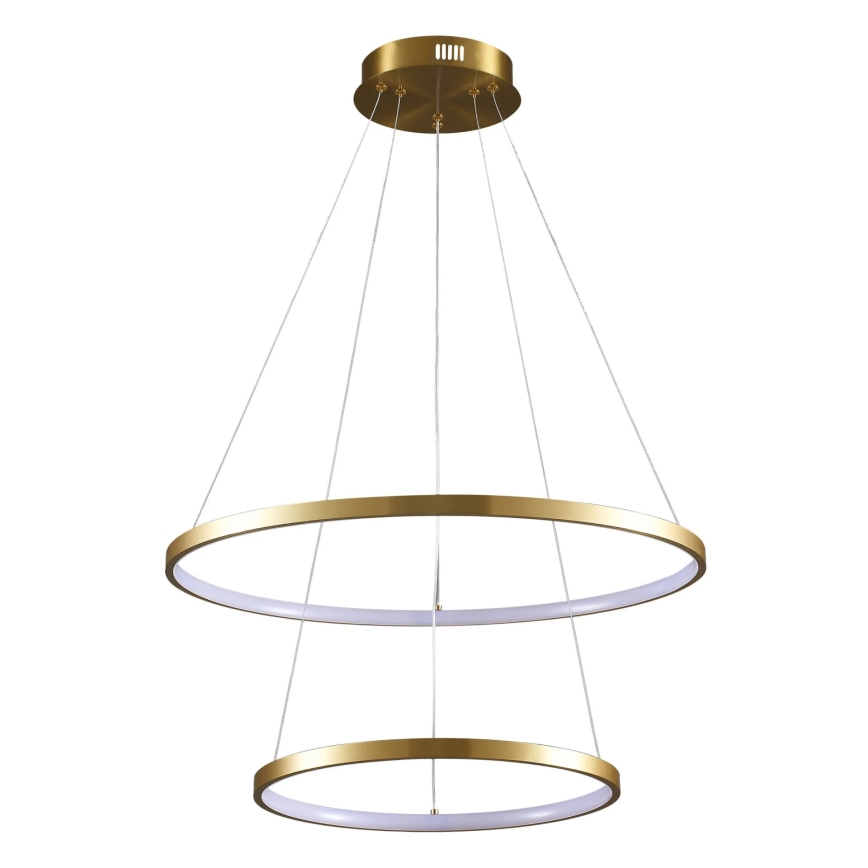 LED-kattokruunu johdossa LEA LED/35W/230V 4000K halkaisija 60 cm kulta