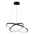 LED-kattokruunu johdossa LEA LED/35W/230V 4000K halkaisija 60 cm musta